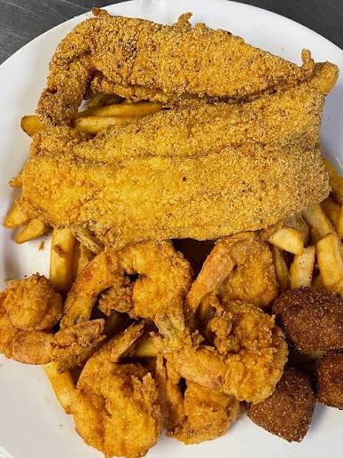 Catfish & Shrimp Dinner