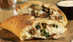 Calzone - Garlic Chicken and Spinach