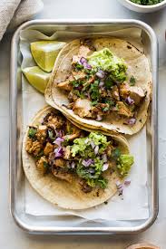 Tequila Lime Chicken Tacos