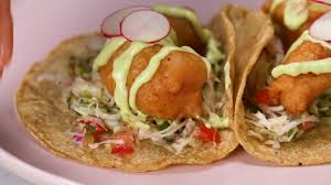 Crispy Baja Halibut Fish Tacos