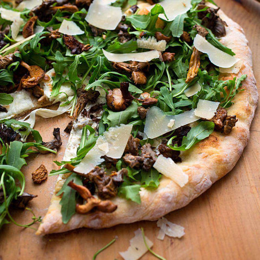 Nikki's Wild Mushroom Pizza with truffle oil (12 inch)