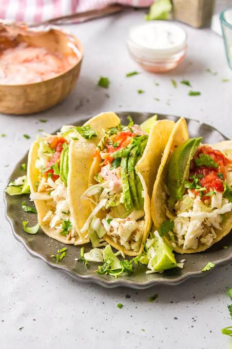 3 Taco Dinner Plate