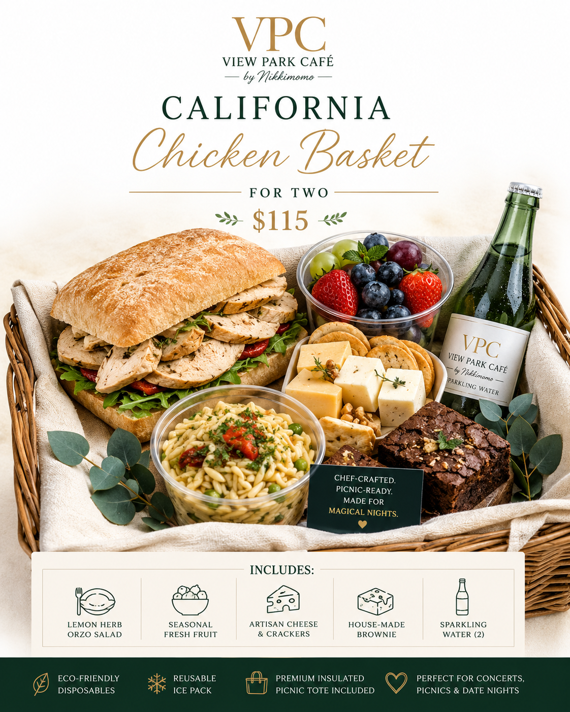 HB - California Chicken Basket