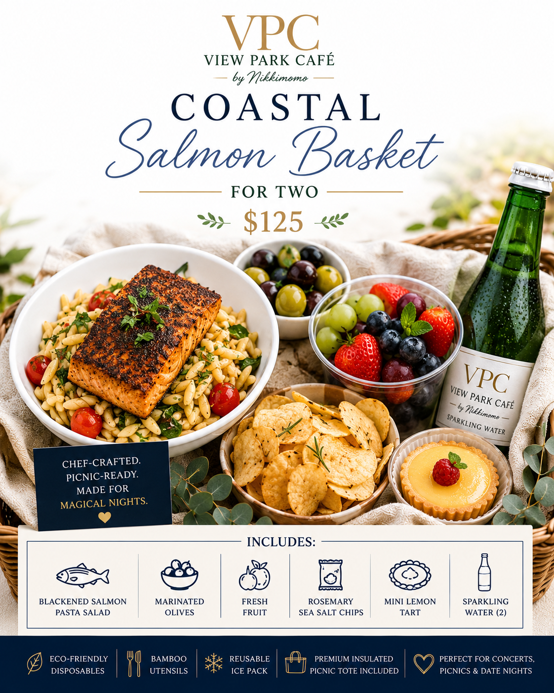 HB- Coastal Salmon Basket