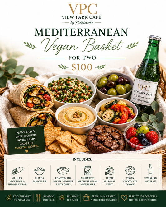 HB- Mediterranean Vegan Basket
