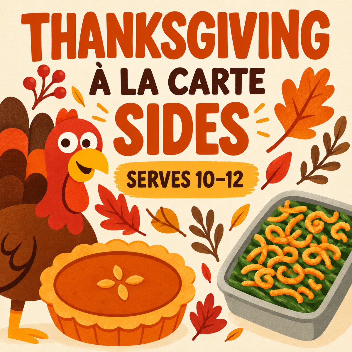 Thanksgiving Vegetables À La Carte — Half Pan