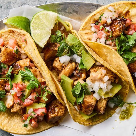 Creole Chicken Tacos