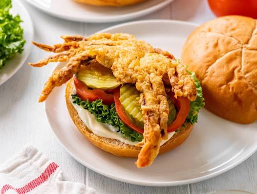 Soft Shell Crab Po'Boy