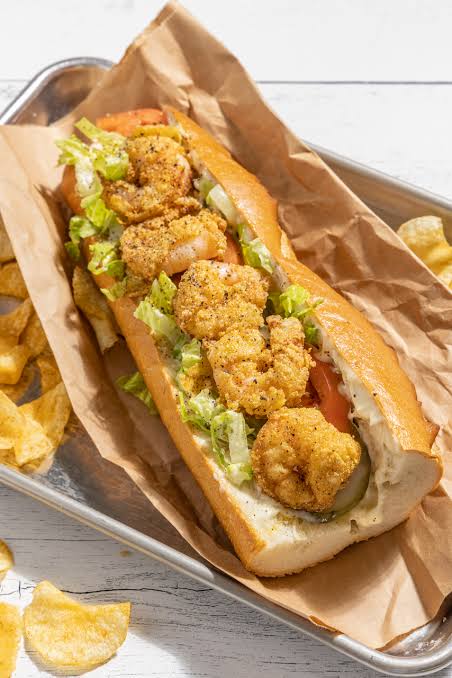 NOLA Shrimp Po'Boy